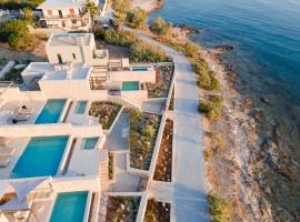 A&Aacute;SHNA Suites and Residences，位于Vagia的带热水浴缸的酒店