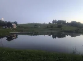 Apartament u Kazika nad jeziorem Druglin Rożyńsk w okolicy Ełku