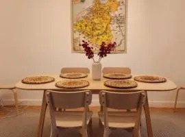 Bel appartement en centre-ville de Lisieux, 2 chambres, wifi