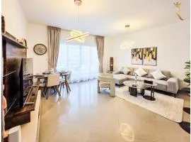 Al Reef Luxe 1BR - Pool, Gym & Parking Near Al Reef Community Park