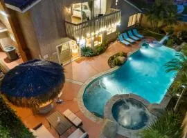 Entire Private 4-BR w Pool, Hot Tub, King Bed, Garage, Available Now