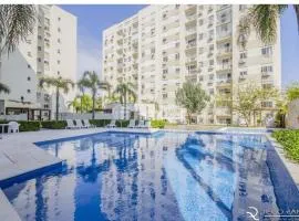 Apartamento suíte com estacionamento