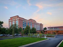 芝加哥西北万豪酒店，位于霍夫曼庄园的酒店