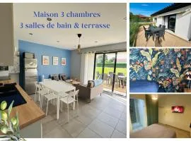 Chez M&S - Maison 3 chambres et 3 salles de bain