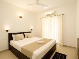 Stylish 1 BHK Apartment in G0A，位于卡兰古特的酒店