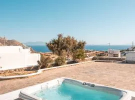 Traditional Cycladic Houses in Elia Beach Mykonos