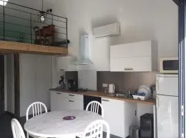 Maisonnette climatisé avec terrasse et jardin