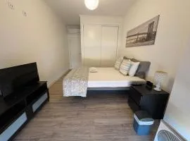 Modern Big Room with Balcony in New Apartment