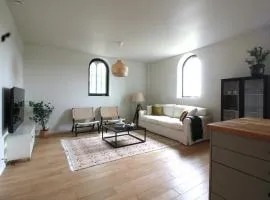 Charming newly-built apartment on a farm