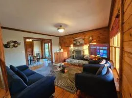 Modern Log House First Level Primary