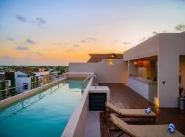 Studio with balcony in the downtown, WiFi 150MB, laundry and parking free