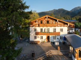 Wallerei Walchensee，位于瓦尔兴湖的酒店