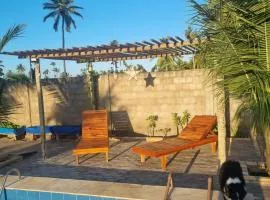 Casa em Icapui-CE, Praia de Barreiras - 3 quartos