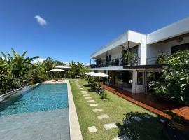 Mestiza Hospedaje familiar，位于金巴亚的带泳池的酒店