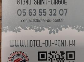 波特之家餐厅酒店，位于Ambialet的酒店