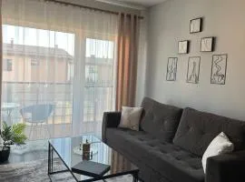 Modern apartment with balcony