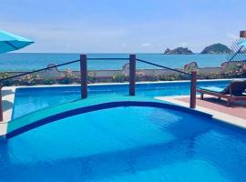 La Paloma Oceanfront Retreat，位于圣帕特里西奥梅拉克的酒店