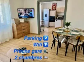 L indémodable rénové spacieux et lumineux avec 2 chambres