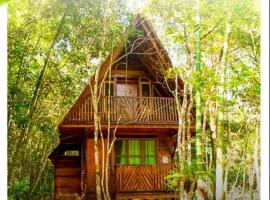 Hotel Ecologico Makalombia，位于La Macarena的Spa酒店