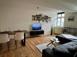 Stilvolle möblierte Wohnung mitten in Perleberg，位于佩尔莱贝格的酒店