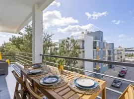 Apartment by Marina, beach, town #1971