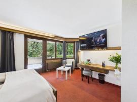 Charming Little Getaway in the Heart of Saas-Fee，位于萨斯费的别墅