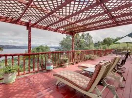 Spacious Kelseyville Home with Large Lakefront Deck!