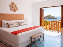 Casitas in Careyes，位于卡热伊斯的酒店