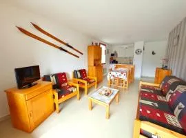 Charmant appart. 6 pers, loggia vitrée aux Rousses - FR-1-834-7