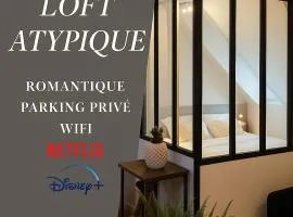 Appartement Atypique- Esprit Atelier Loft - parking privé - Wifi - vidéo