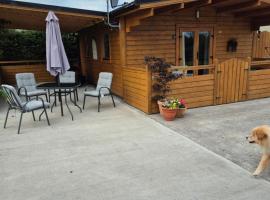 Nellies Cottage B&B & Log Cabins，位于Kilcogy的木屋