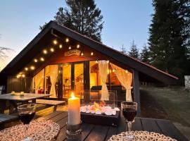 Unique forest cabin by lake near Legoland, ForestCabinDK，位于安斯艾厄的酒店