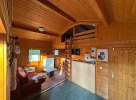 Garden house surrounded by greenery