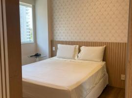 Praia do canto Apart Hotel - Apto 203 Varanda Lateral com Vista Mar，位于维多利亚的酒店