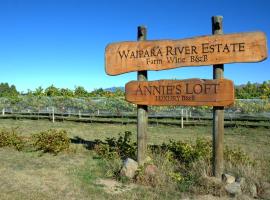 Waipara River Estate，位于Waipara飞马湾附近的酒店