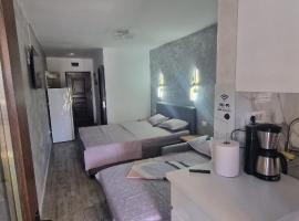 Studio Complex Alfa&Beta Saturn la parter cu terasa，位于萨图恩的酒店