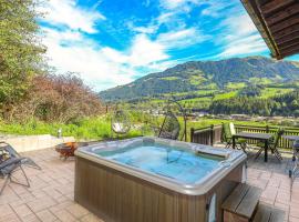 Chalet Moralee Kitzb&uuml;hel, Whirlpool & Alpenblick，位于基茨比厄尔的木屋