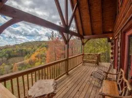 7 Bd Log Cabin Retreat- Game Rm, Hot Tub, Room for the Whole Family!