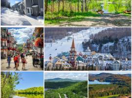 Tremblant Fun Haven, Arcade Games & Modern Design，位于蒙特朗布朗的酒店