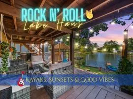 Rock N’ Roll Lake Haus | Lakefront, Kayaks, Decks