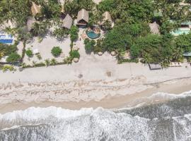 Casa Iwana Tayrona Suites Deluxe Playa y AC，位于Guachaca的酒店