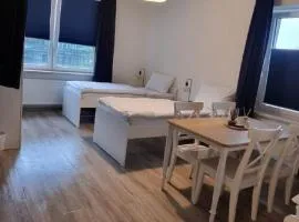 Dreibettzimmer "Blau" in zentraler Lage