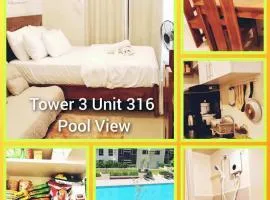 316 Tower 3 Avida Atria Iloilo Pool View Comfy Cozy Central