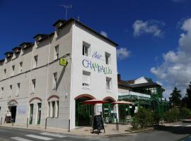 Logis Hotels Le Champalud Restaurant La Citadelle，位于Champtoceaux的酒店