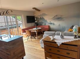 Wohnung Kirchstein Highlight Fliegenfischen auf der Isar，位于伦格里斯的酒店