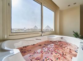 Merak Pyramids Hotel，位于开罗的带热水浴缸的酒店
