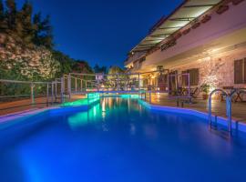 但丁两层小楼，位于阿莫迪的酒店