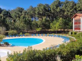 Appartement cosy sous pinède lac de Biscarrosse rénové，位于比斯卡罗斯的酒店
