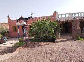 Café nour dar ait ben haddou，位于Taskoukte的酒店