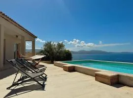 Villa Casa Bianca Sagone Piscine privée et Vue mer Familiale